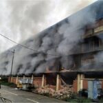 बालाजु औधोगिक क्षेत्रको आगो १० घण्टापछि मात्रै नियन्त्रणमा आयो